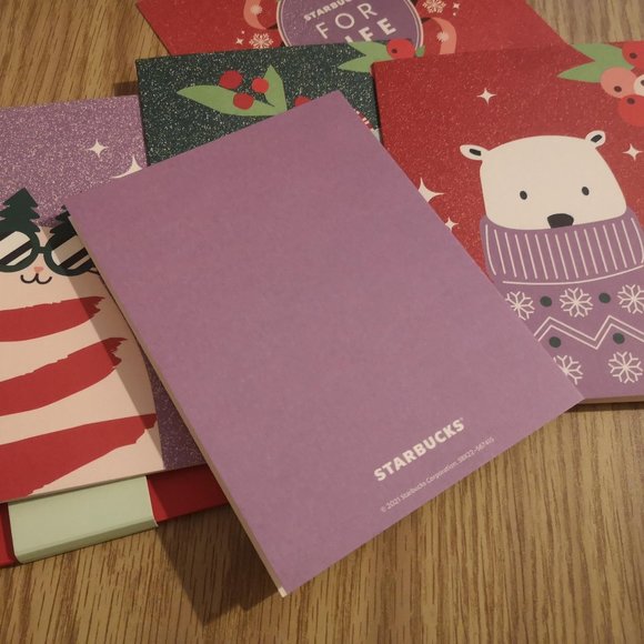 Limited Edition Starbucks Holiday Greeting Card - Picture 4 of 5